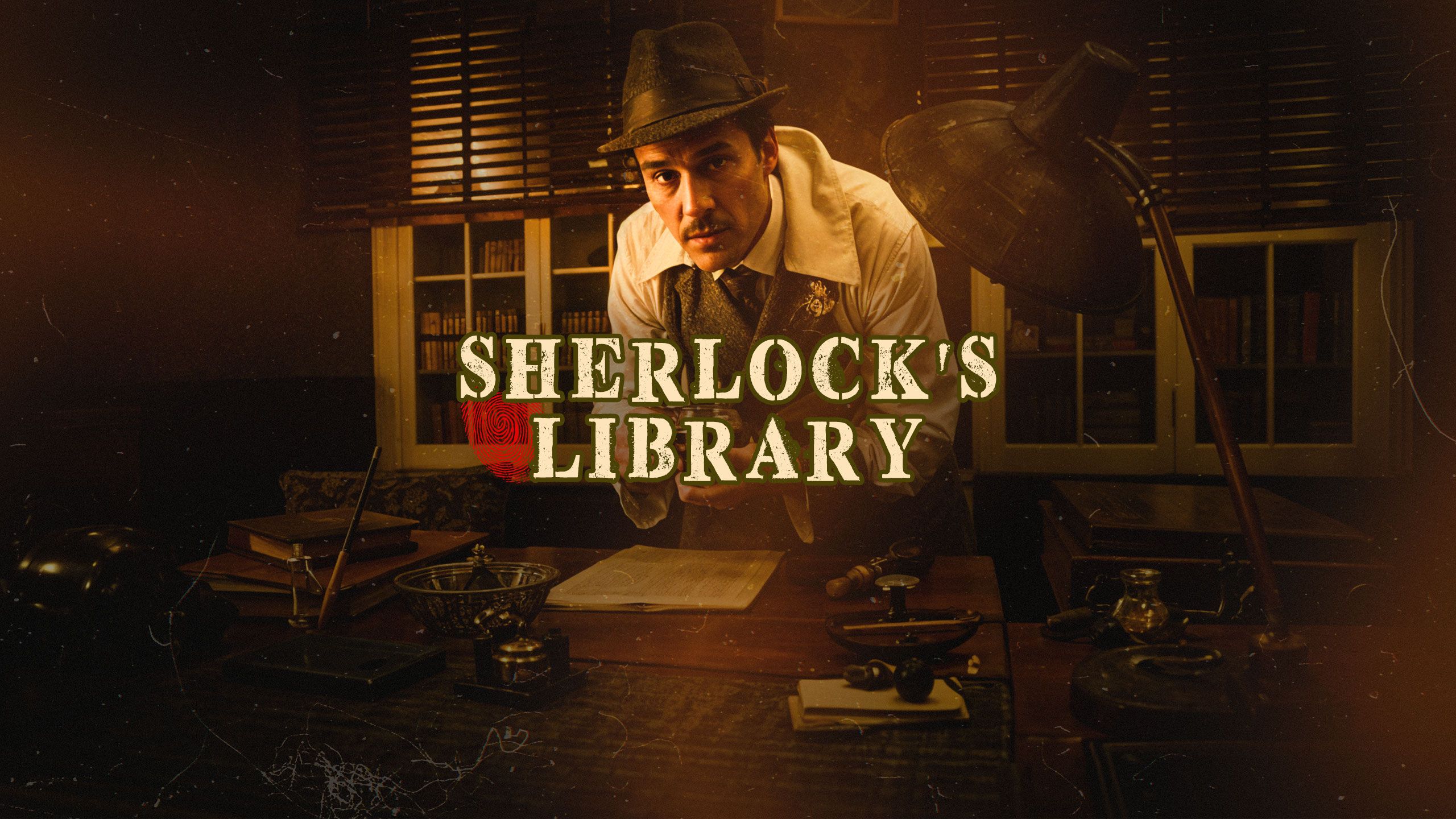 SHERLOCK'S LIBRARY Youtube Thumbnail